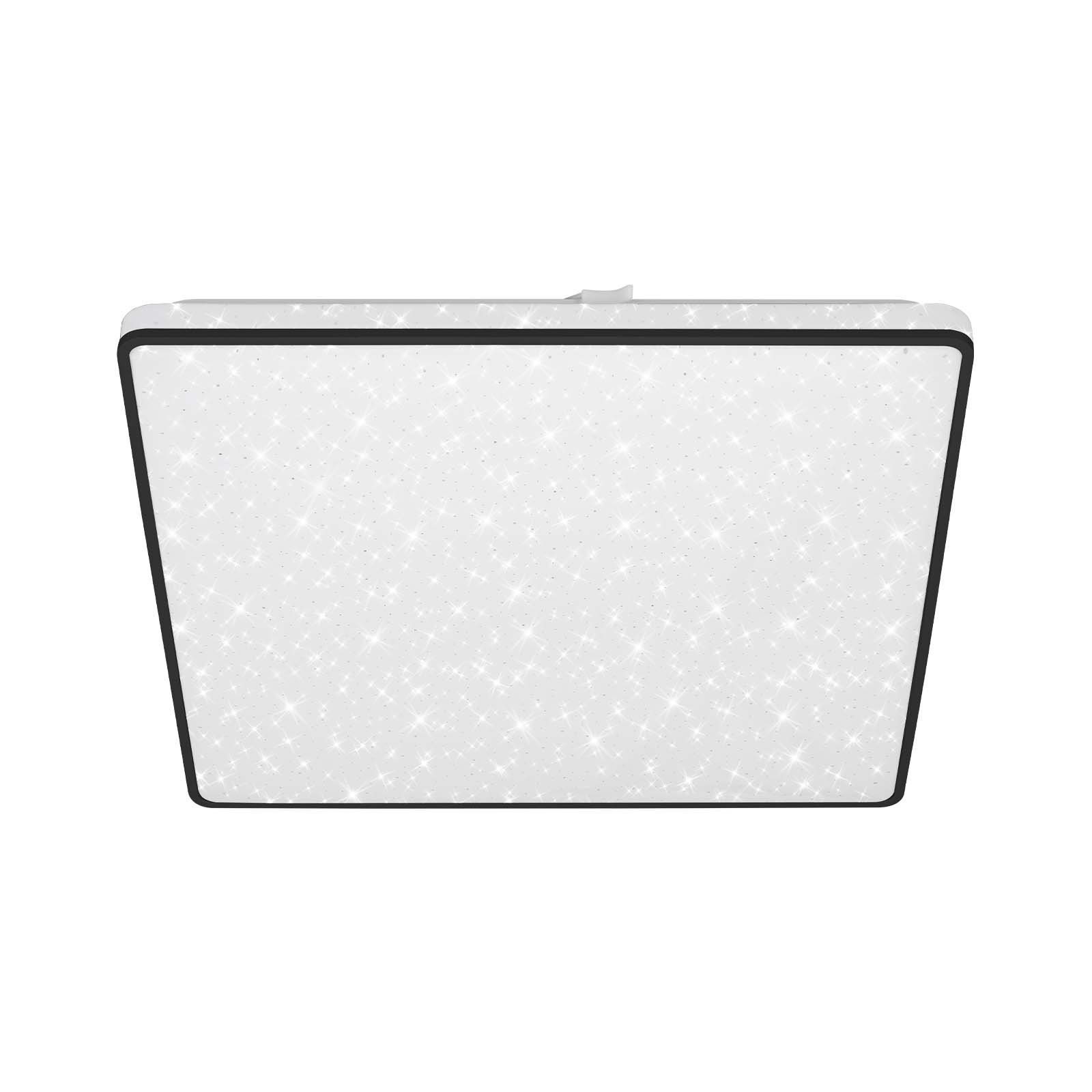 BRILO 3749-415 LED stropní svítidlo, 37 cm, 24 W, 2800 lm, černá - BRILO
