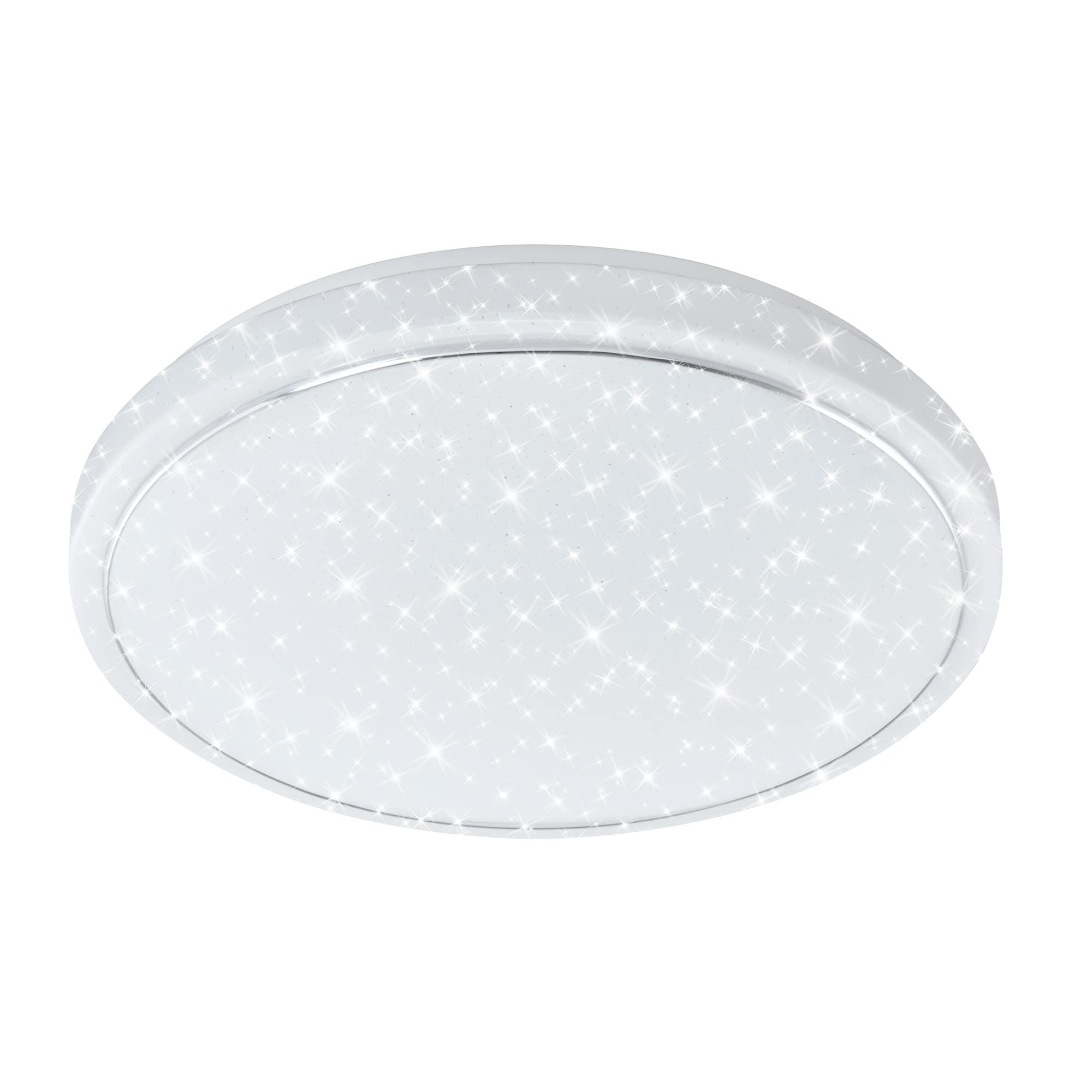 BRILO 3334-016 LED stropní svítidlo hvězdné nebe, pr. 38,5 cm, 18 W, bílé - BRILO