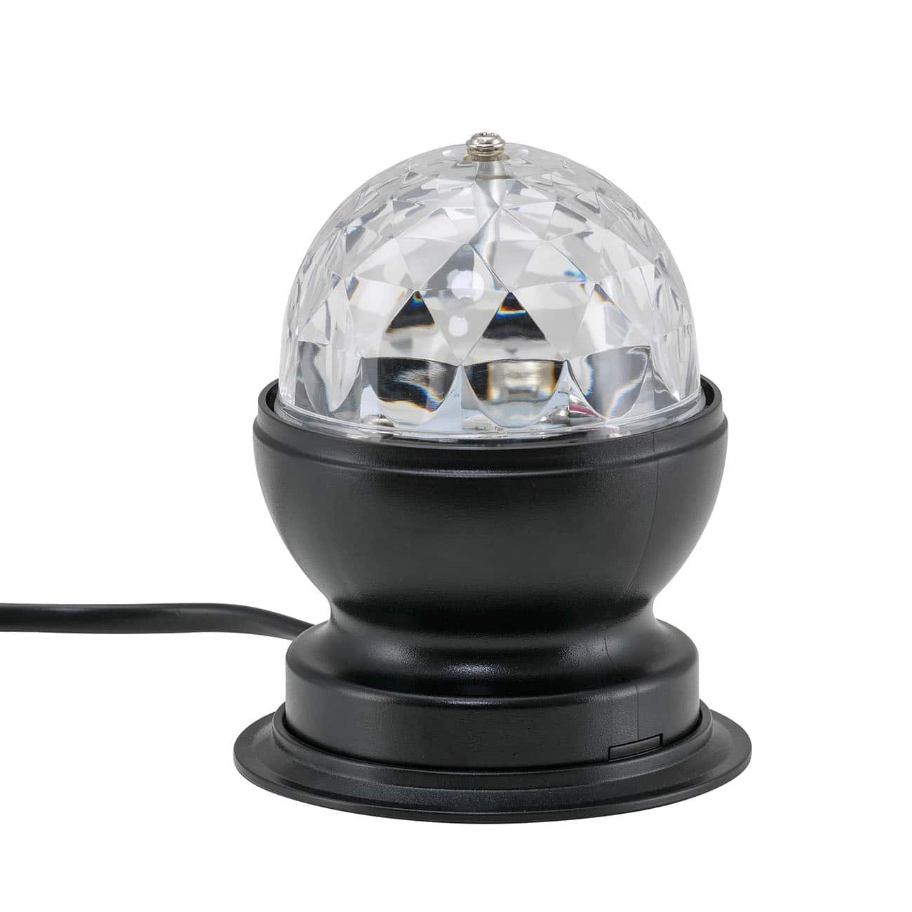 BRILO 7347-015 AKCE - RGB LED stolní lampa, pr. 8,8 cm, 3 W, černá - BRILO