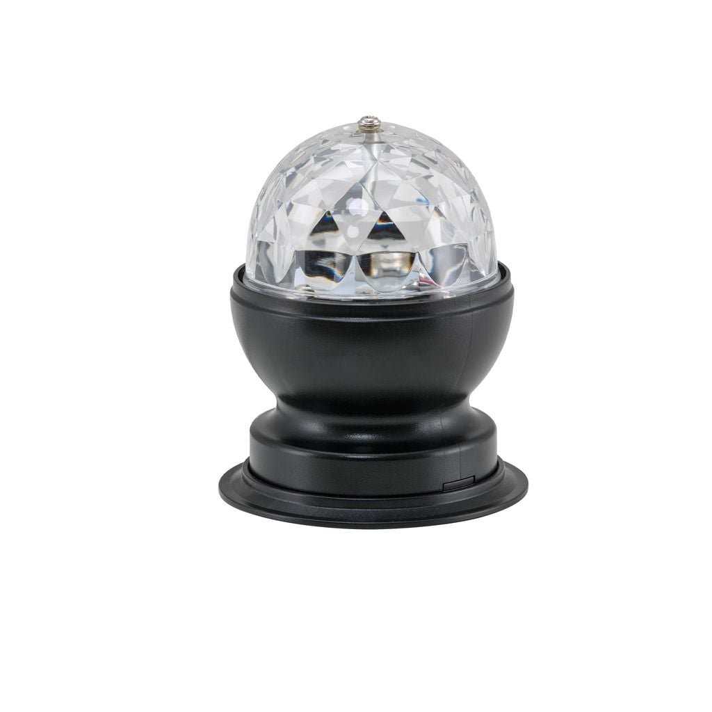 BRILO 7347015 AKCE - RGB LED stolní lampa, pr. 8,8 cm, 3 W, černá (starý kód: BRILO 7347-015) - BRILO