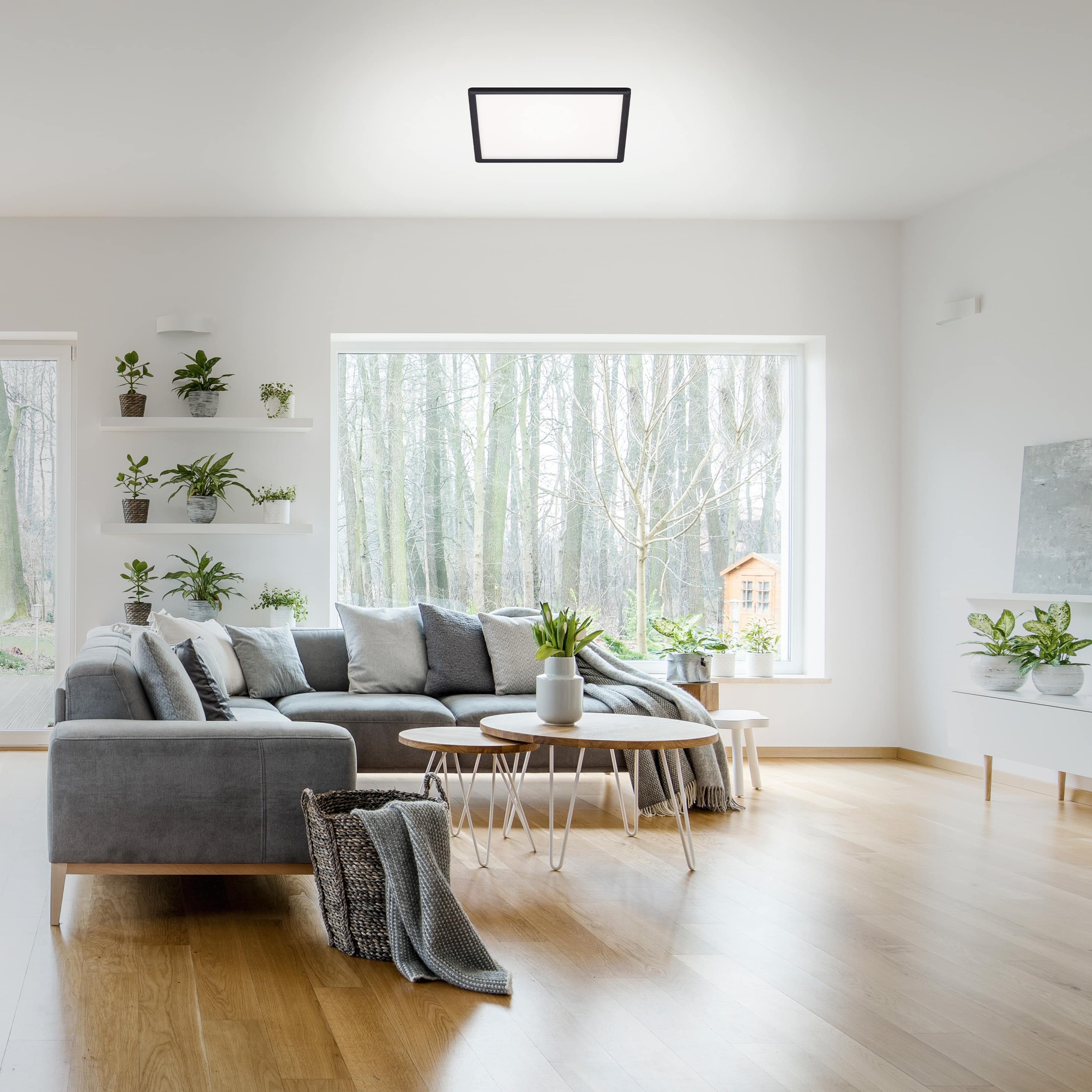 BRILO 7081-015 Slim CCT svítidlo LED panel, 29,3 cm, 18 W, černá - BRILO (obrázek 5)