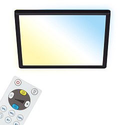 Obrázek pro produkt Slim CCT svítidlo LED panel, 29,3 cm, 18 W, černá (starý kód: BRILO 7081-015) - BRILO