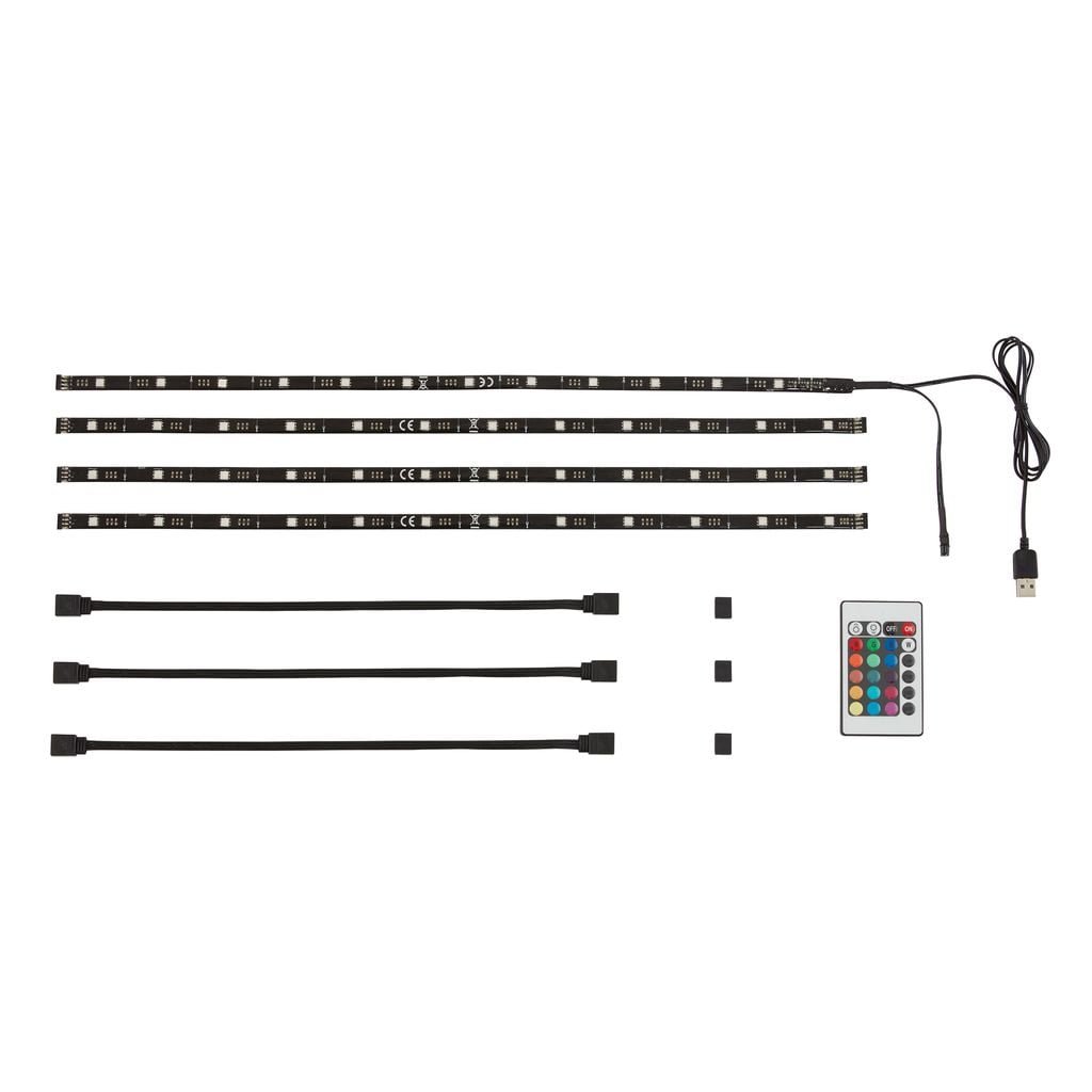 BRILO 2353024 USB LED pásek 50 cm černá (starý kód: BRILO 2353-024) - BRILO