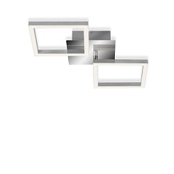 Obrázek pro produkt LED stropní svítidlo, 47 cm, 1200 LM, 16 W, hliník-chrom (starý kód: BRILO 3207-018) - BRILO