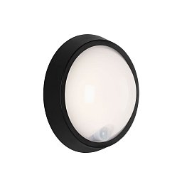 Obrázek pro produkt LED venkovní svítidlo s čidlem, pr. 17 cm, 12 W, černá (starý kód: BRILO 3352-015) - BRILO