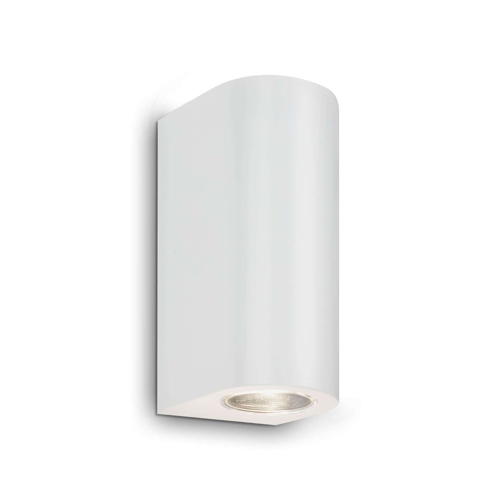 Levně BRILO 3648-026 LED venkovní svítidlo, 15,5 cm, 2x GU10, 4,7 W, bílé - BRILO