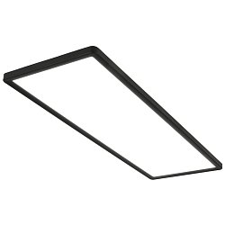 Obrázek pro produkt Ultraplochý LED panel s přímým a nepřímým osvětlením, 29,3 cm, LED, 22 W, 3000 lm, černá (starý kód: BRILO 7402-415) - BRILO