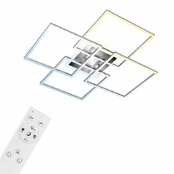 Obrázek pro produkt CCT LED stropní svítidlo, 72,4 cm, 50 W, 5500 lm, hliník (starý kód: BRILO 3515-019) - BRILO