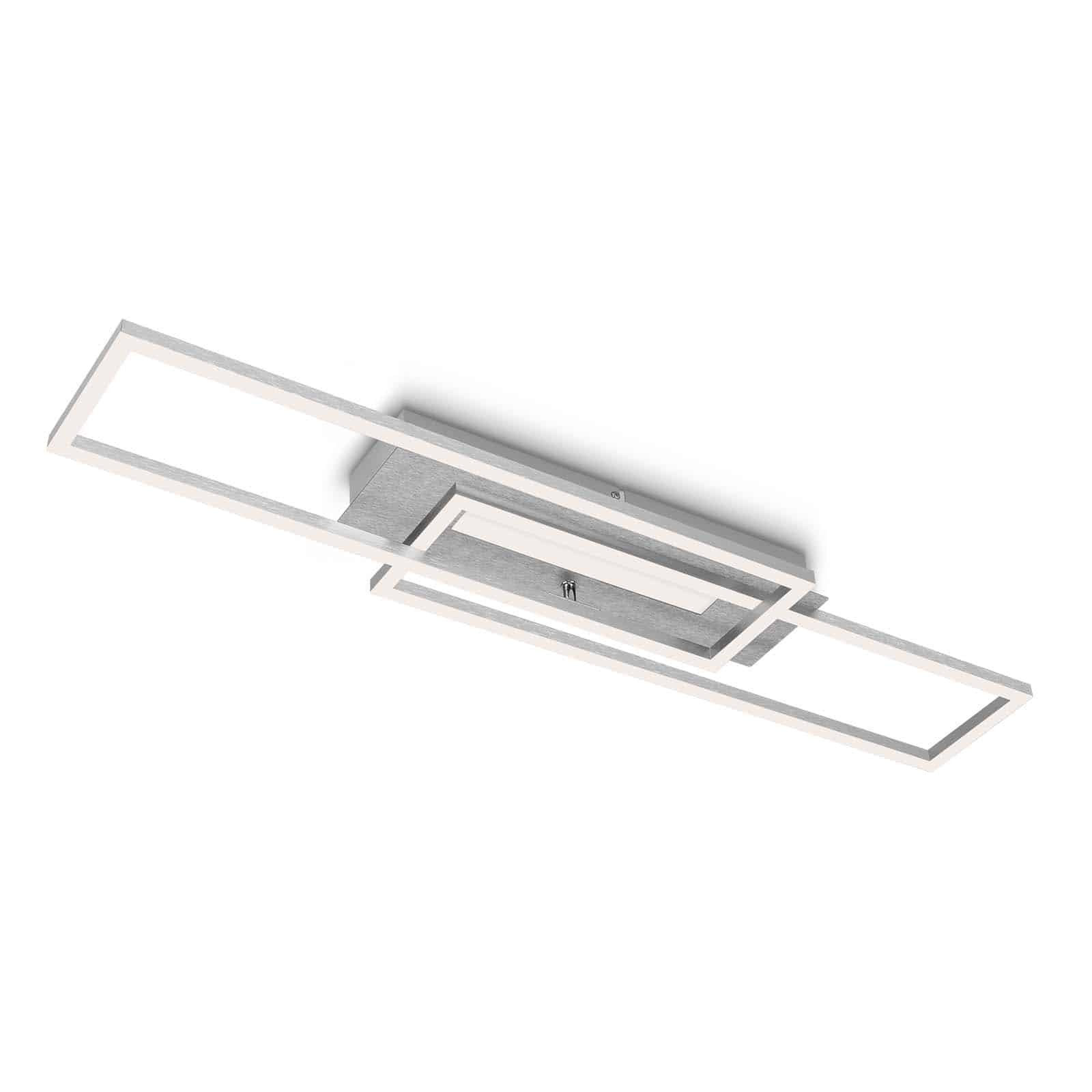 BRILO 3546-018 LED stropní svítidlo, 82,7 cm, 40 W, 4400 lm, hliník - BRILO