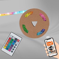Obrázek pro produkt Smart RGB LED pásek 500 cm bílé (starý kód: BRILO 2306-150) - BRILO