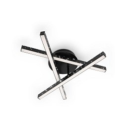 Obrázek pro produkt LED stropní svítidlo, 40 cm, 15 W, 2200 lm, černá (starý kód: BRILO 3518-035) - BRILO