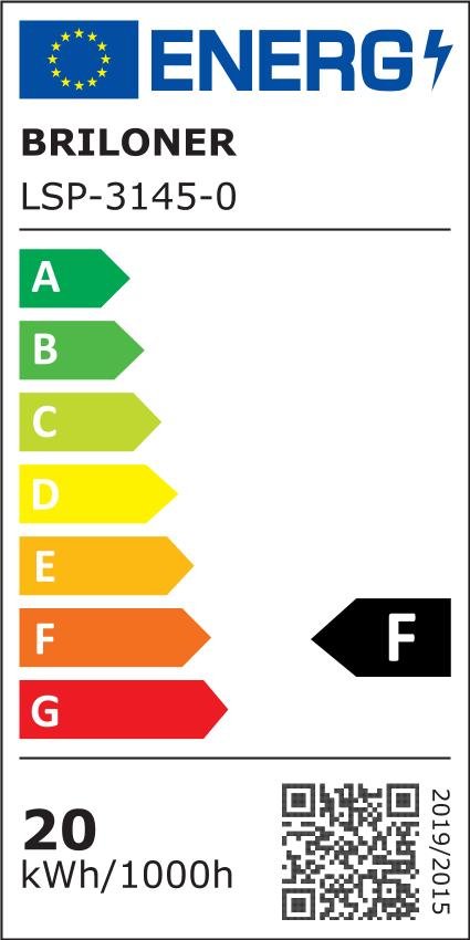 BRILO 3145-014 LED CCT rám 110 cm 40W 2x2200lm dřevo-černá - BRILO (obrázek 2)