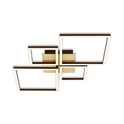 Obrázek pro produkt LED rám 75 cm 2x14W 1500lm zlatá - BRILO