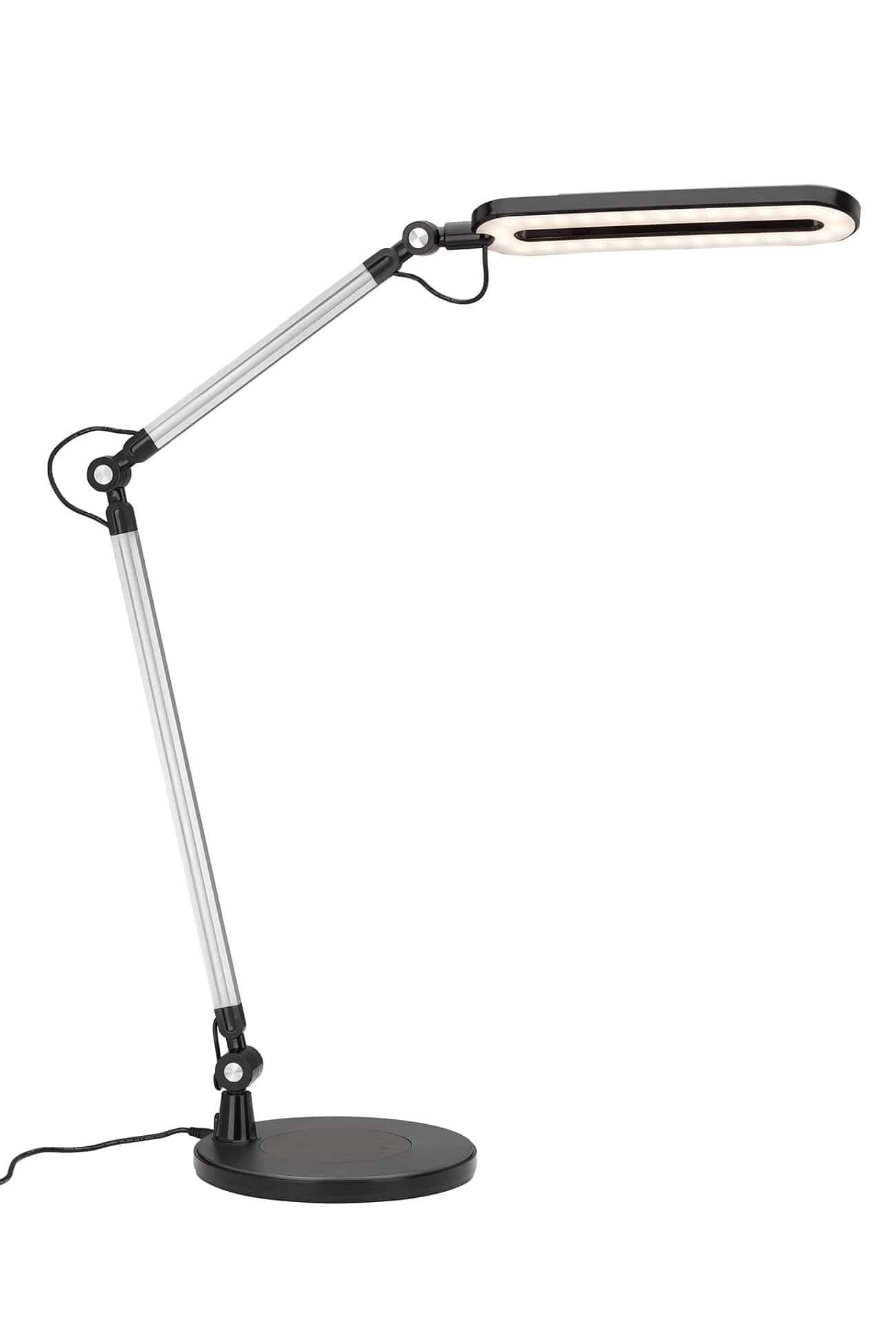 BRILO 7509-015 CCT LED stolní lampa, 51 cm, 6,6 W, černá - BRILO