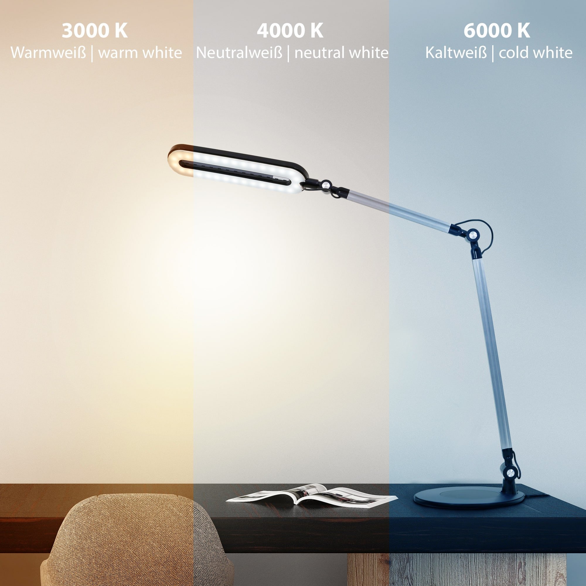 BRILO 7509-015 CCT LED stolní lampa, 51 cm, 6,6 W, černá - BRILO (obrázek 4)