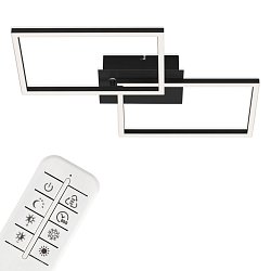 Obrázek pro produkt LED CCT rám 50 cm 2x15W 1650lm černá (starý kód: BRILO 3149-015) - BRILO