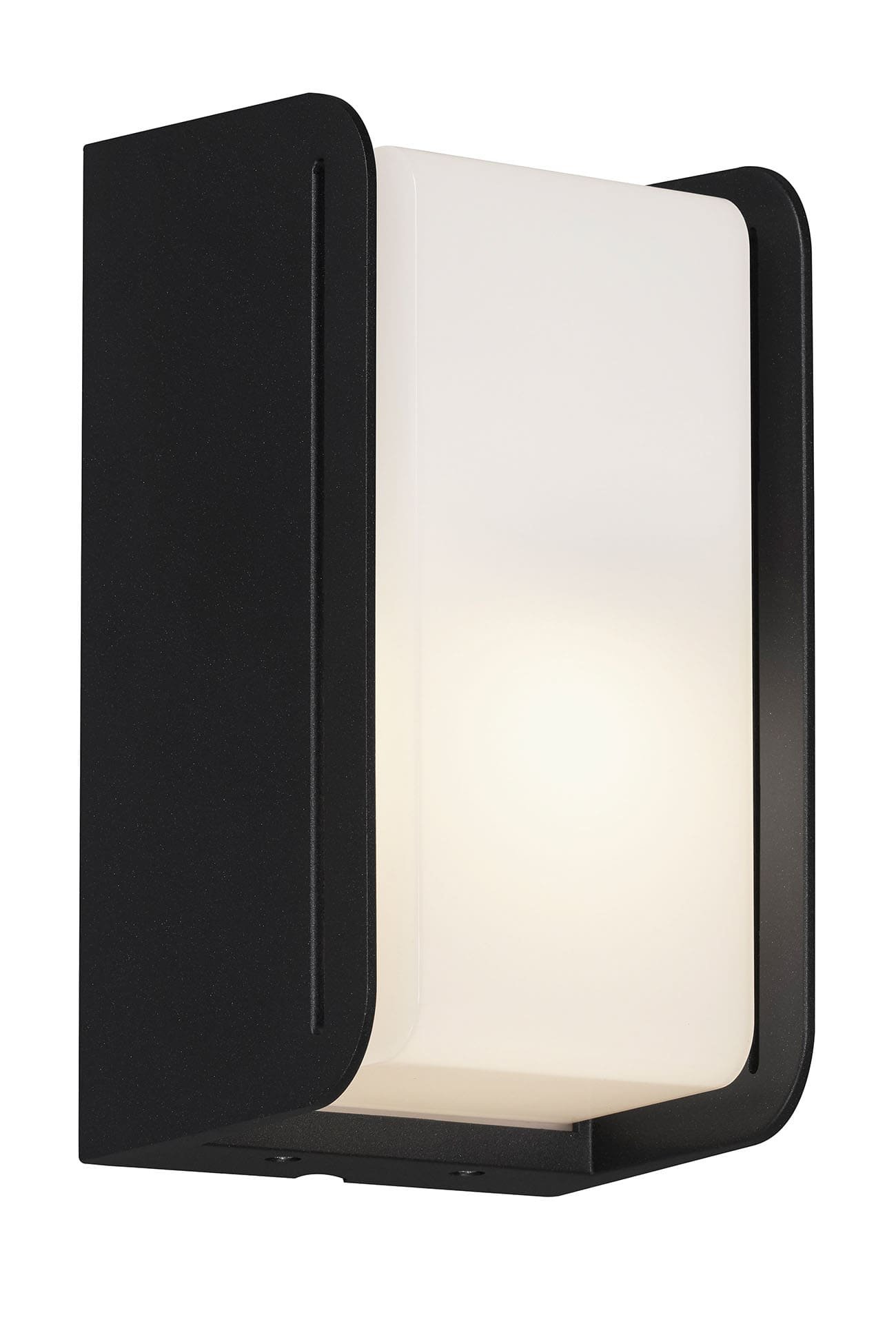 Levně BRILO 3016-015 Venkovní svítidlo 21,5 cm 1x E27 12W černá - BRILO