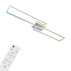 Obrázek pro produkt CCT LED stropní svítidlo, 110 cm, 40 W, 5200 lm, hliník (starý kód: BRILO 3538-019) - BRILO