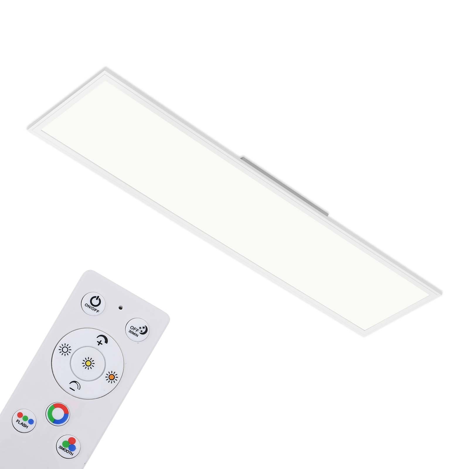 BRILO 7154-016 RGB LED stropní svítidlo, CCT, noční světlo, RGB, časovač, stmívatelné - BRILO