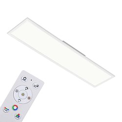 Obrázek pro produkt RGB LED stropní svítidlo, CCT, noční světlo, RGB, časovač, stmívatelné (starý kód: BRILO 7154-016) - BRILO