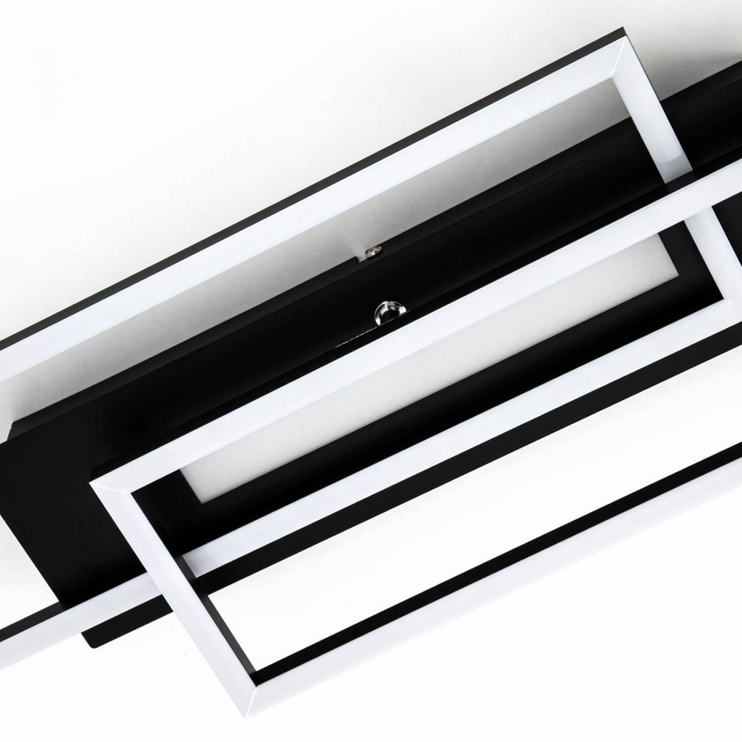BRILO 3546-015 LED stropní svítidlo, 82,7 cm, 40 W, 4400 lm, černá - BRILO (obrázek 2)
