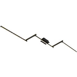 Obrázek pro produkt LED nástěnné a stropní svítidlo, 227 cm, 24 W, 700 lm, černá (starý kód: BRILO 3719-055) - BRILO