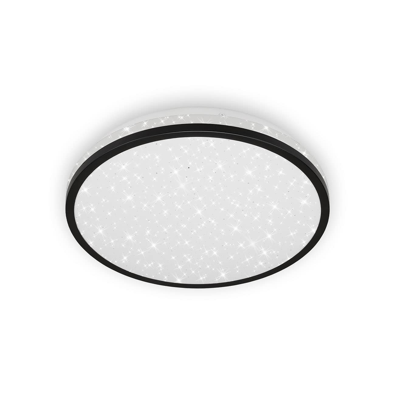 BRI 3403-015 LED stropní svítidlo hvězdné nebe, pr. 28 cm, 12 W, černá - BRILONER