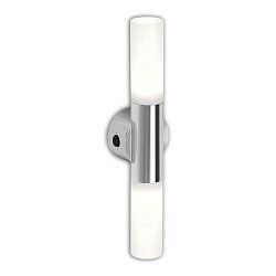 Obrázek pro produkt Nástěnné svítidlo 33 cm 2x E14 9W chrom (starý kód: BRI 2148-028) - BRILONER
