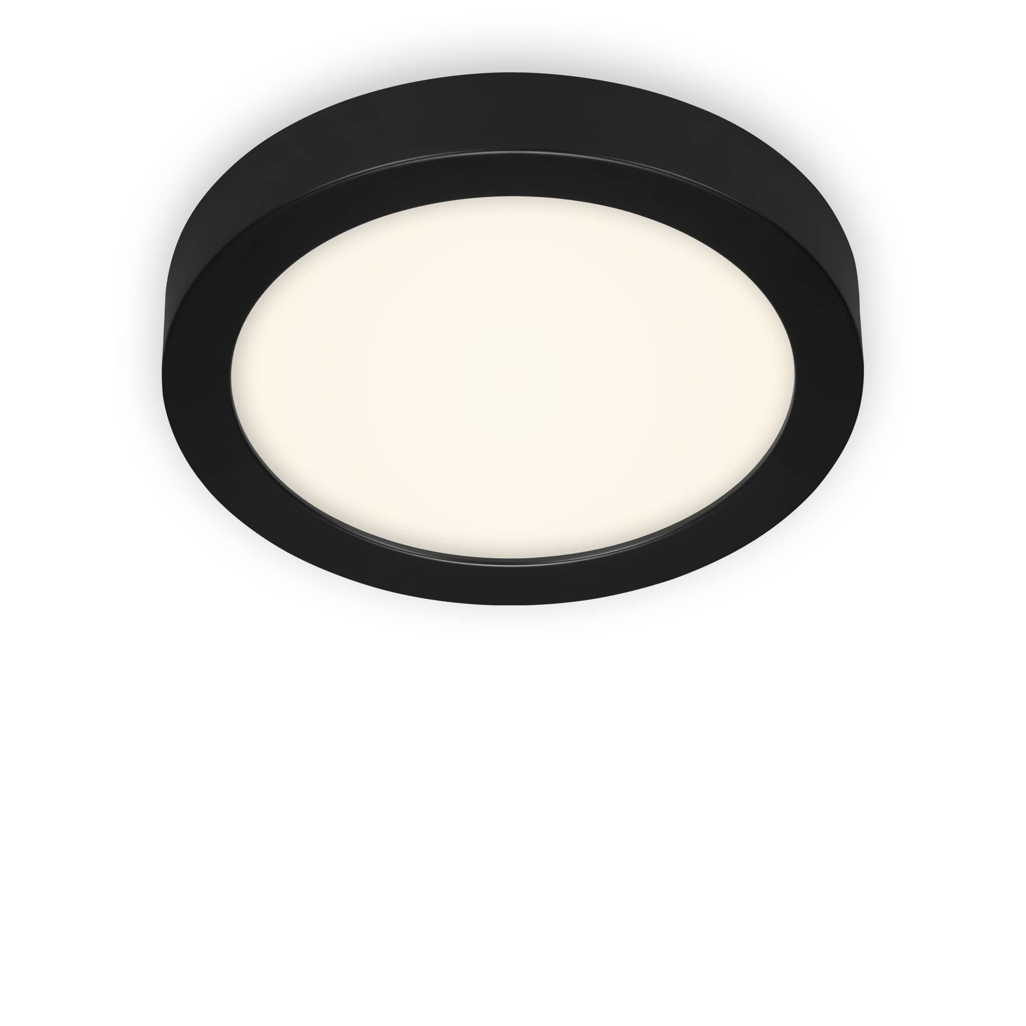 Levně BRI 3465-415 LED stropní svítidlo, pr. 22,5 cm, 16,5 W, černá - BRILONER