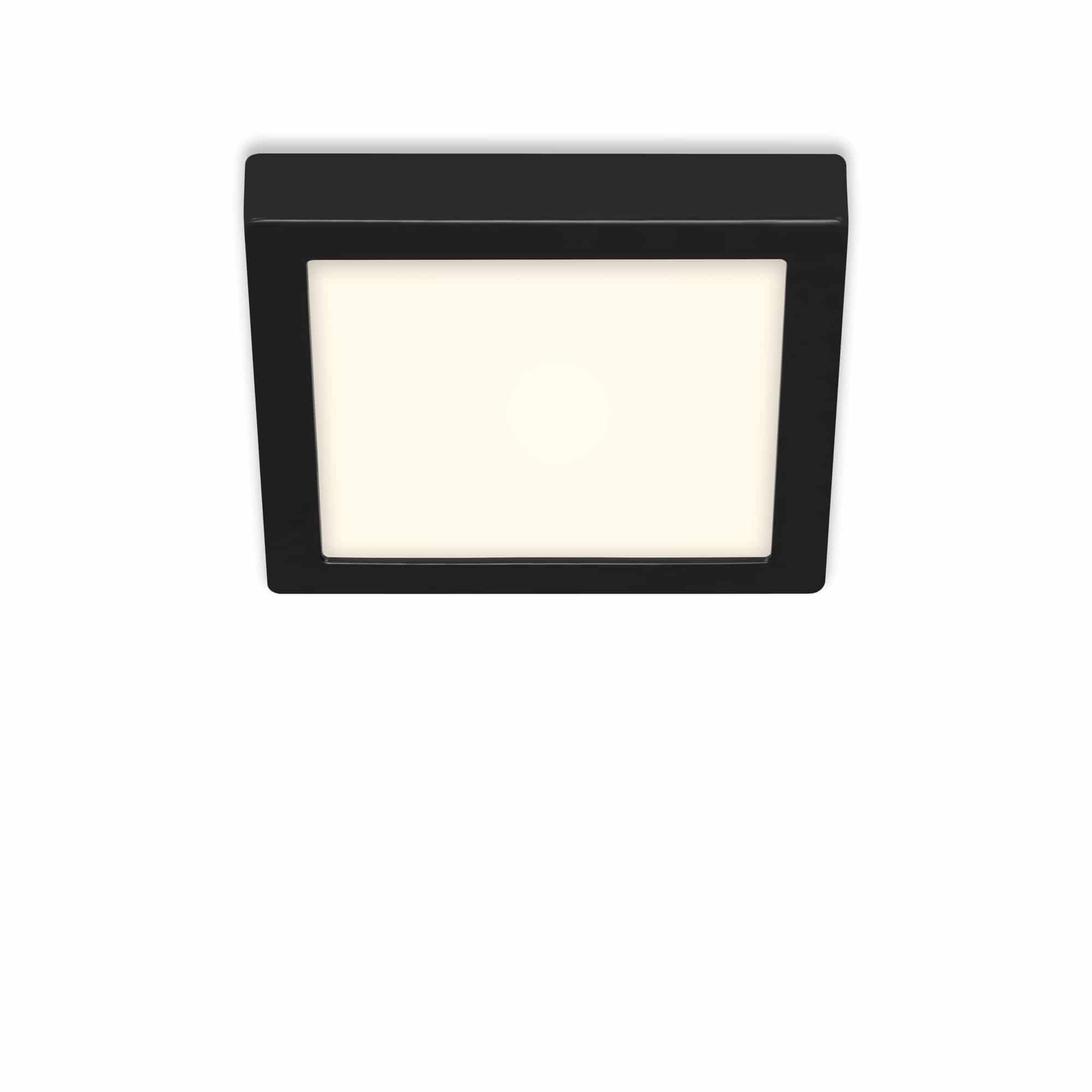 BRI 3466-415 LED stropní svítidlo, 22,5 cm, 16,5 W, černá - BRILONER