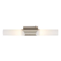 Obrázek pro produkt Nástěnné svítidlo 43,5 cm 2x E14 40W matný nikl (starý kód: BRI 2125-022) - BRILONER