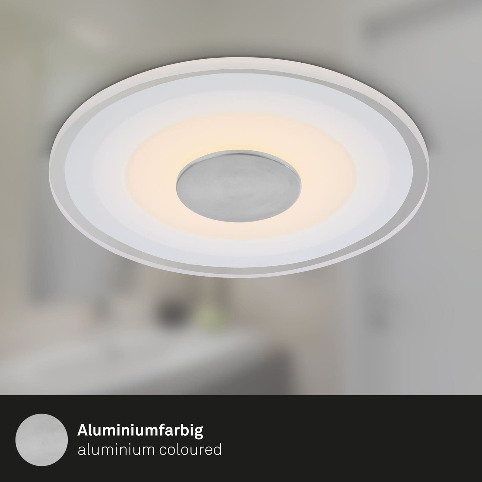 BRI 7043-039 LED vestavné svítidlo, pr.12 cm, 3x LED, 6 W, 650 lm, hliník - BRILONER (obrázek 5)