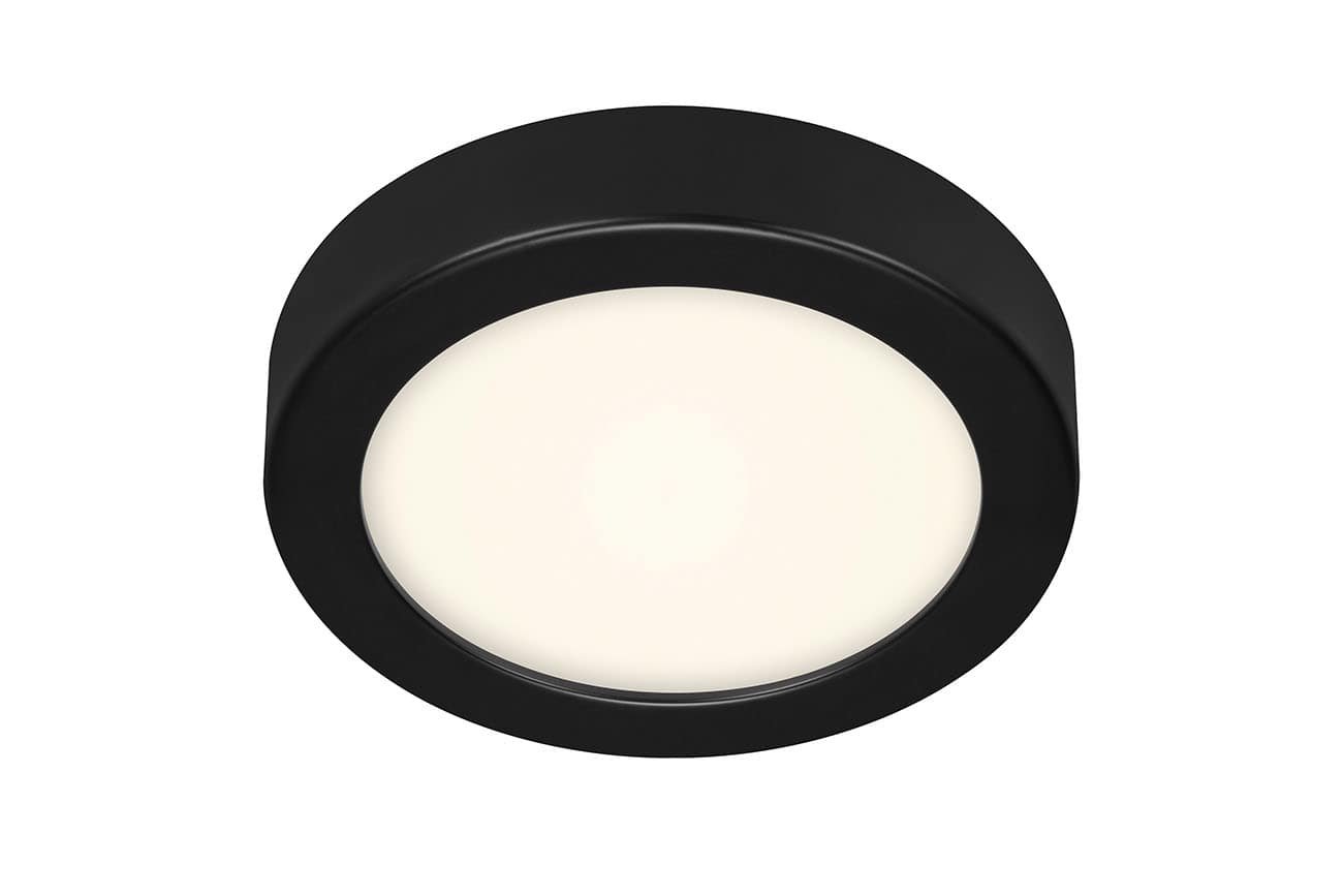 BRI 3462-415 LED stropní svítidlo, pr. 17 cm, 12 W, černá - BRILONER