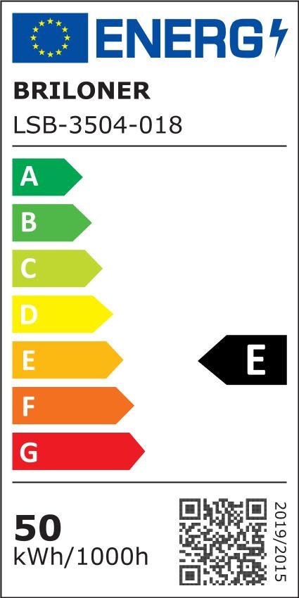 BRI 3504-018 CCT LED stropní svítidlo, 104 cm, 50 W, chrom - BRILONER (obrázek 2)
