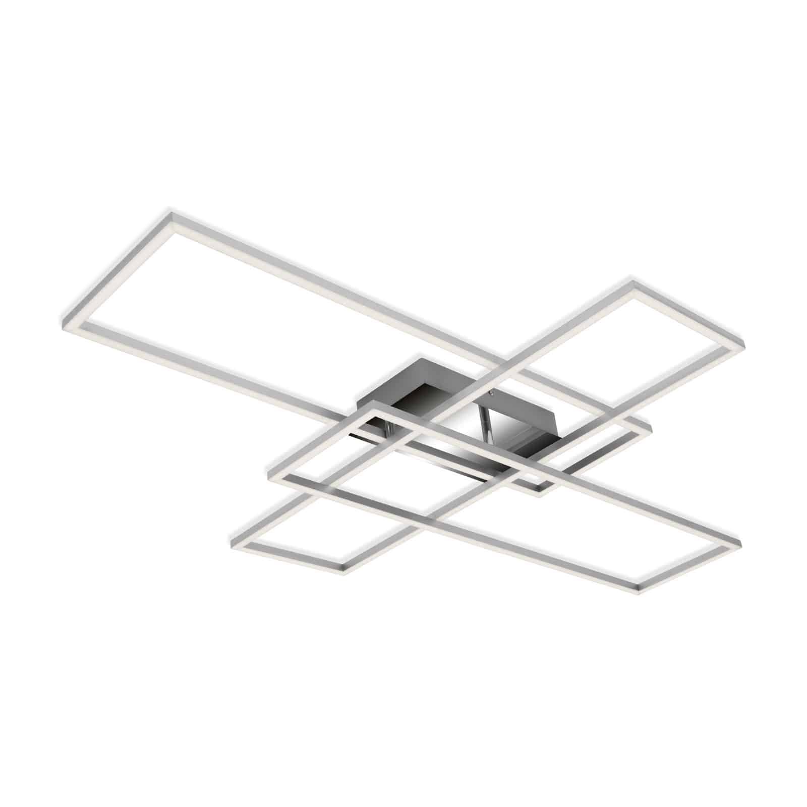 BRI 3504-018 CCT LED stropní svítidlo, 104 cm, 50 W, chrom - BRILONER