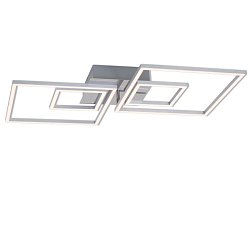 Obrázek pro produkt LED rám 65,6 cm 2x14,5W 1500lm chrom (starý kód: BRI 3132-018) - BRILONER