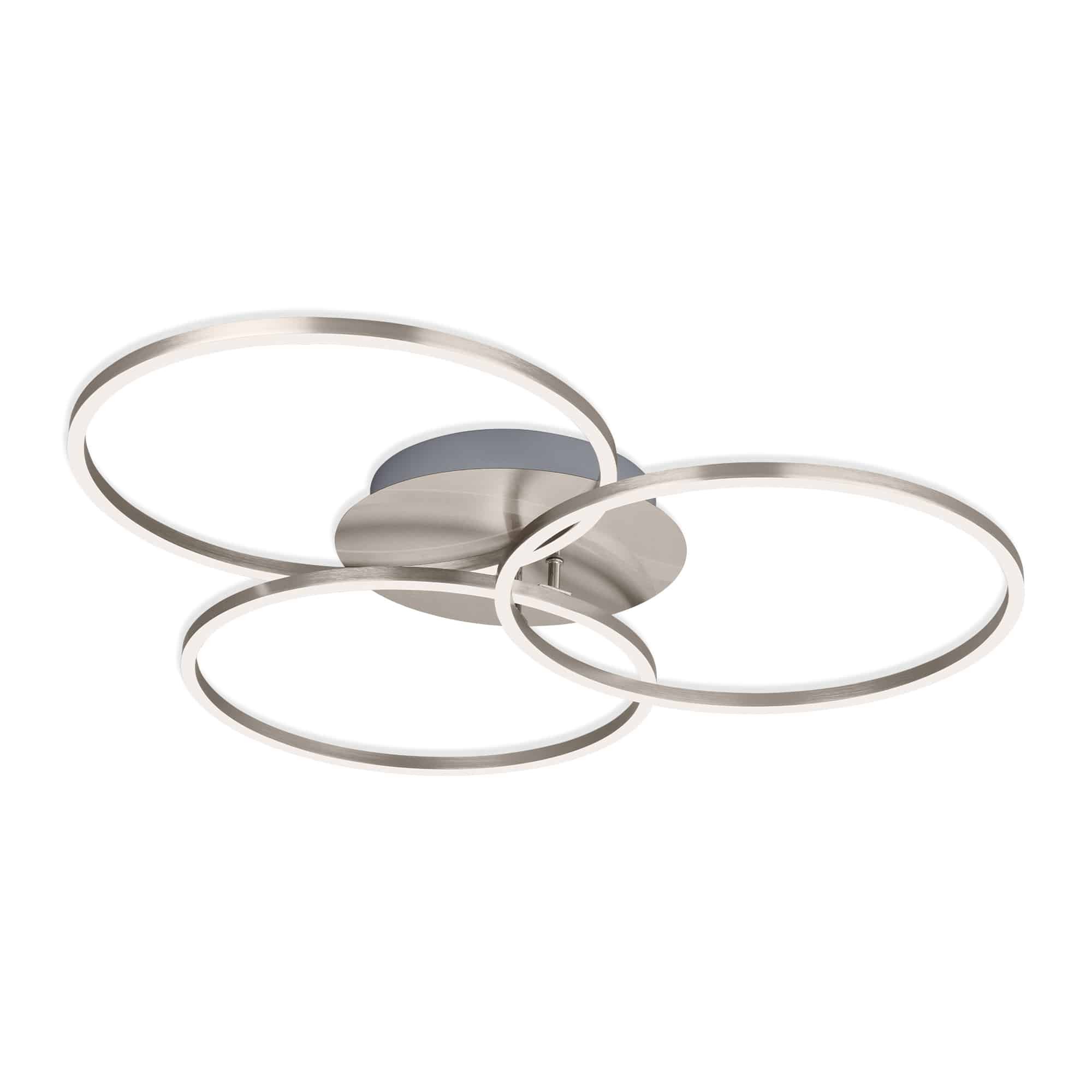 BRI 3090-012 LED rám 71,7 cm 40W 4400lm matný nikl - BRILONER