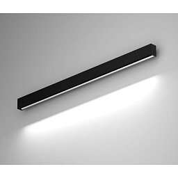 Obrázek pro produkt Nástěnné svítidlo ALBA ASIMETRIC černé 9W Ra90 3000K 447mm – BPM