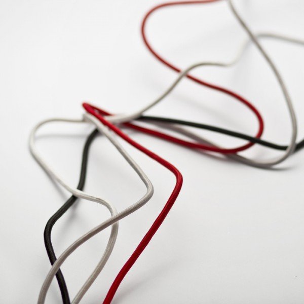 RED R10251 FIT textilní kabel 3x0,75 4m černá 230V - RED - DESIGN RENDL (obrázek 5)