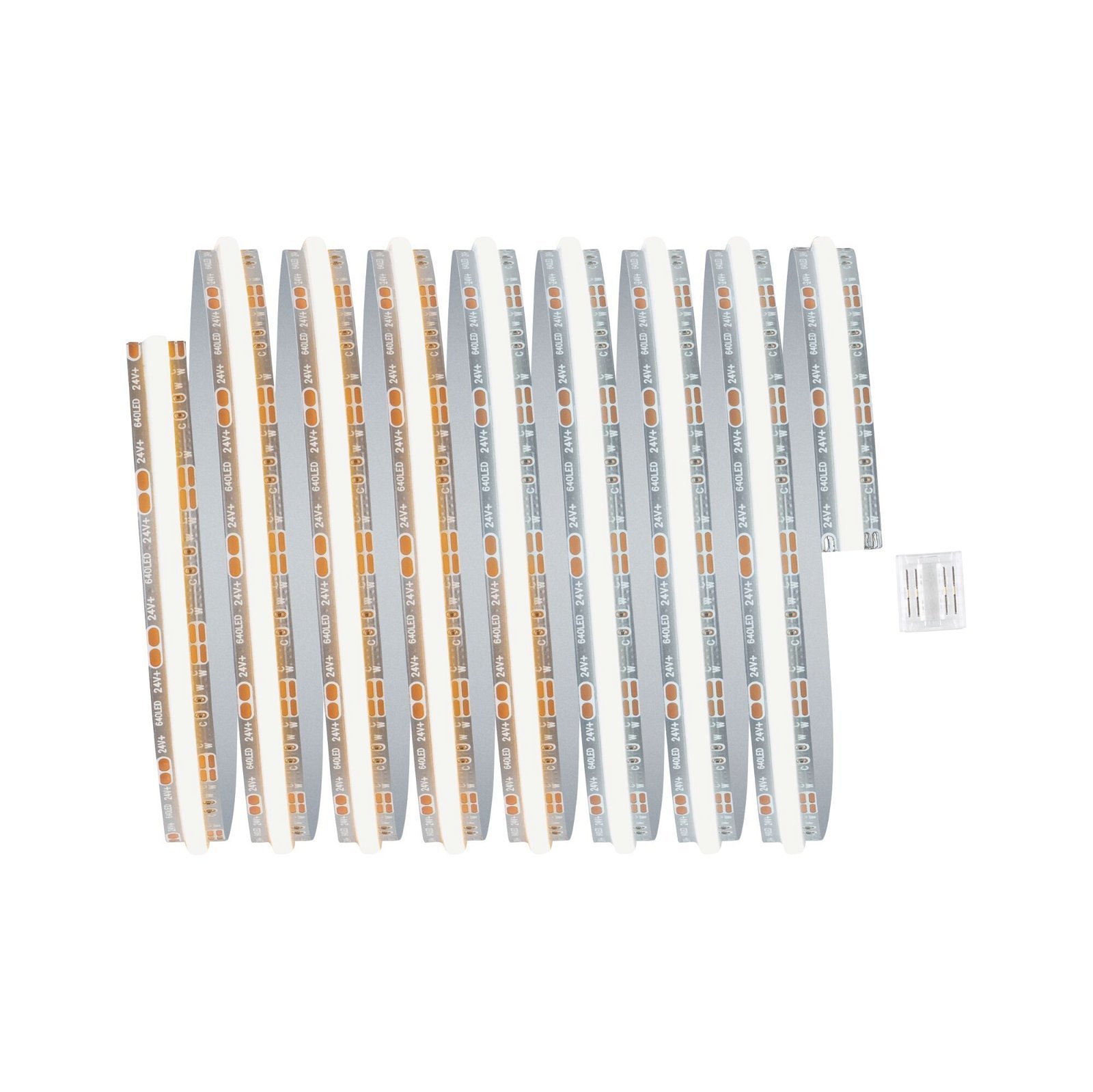 P 71112 MaxLED 500 LED Strip Full-Line COB samostatný pásek 2,5m 13W 600lm/m 640LEDs/m měnitelná bílá - PAULMANN