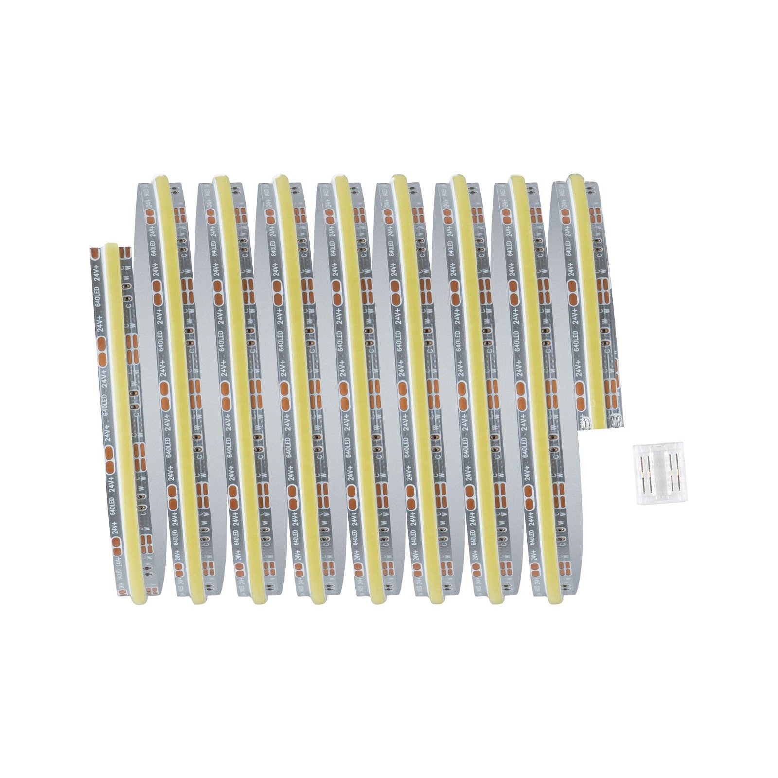 P 71112 MaxLED 500 LED Strip Full-Line COB samostatný pásek 2,5m 13W 600lm/m 640LEDs/m měnitelná bílá - PAULMANN (obrázek 2)
