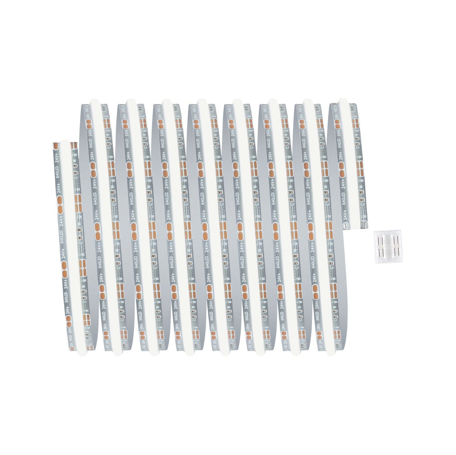 P 71112 MaxLED 500 LED Strip Full-Line COB samostatný pásek 2,5m 13W 600lm/m 640LEDs/m měnitelná bílá - PAULMANN (obrázek 4)