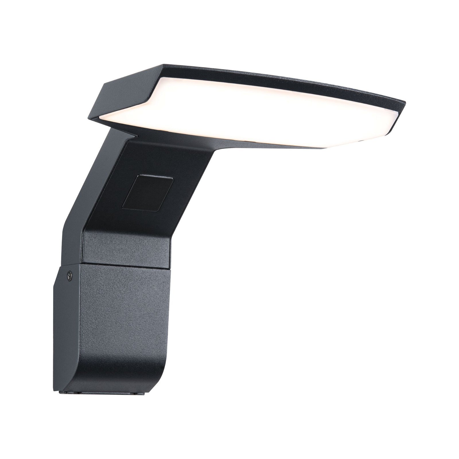 P 94826 LED venkovní nástěnné svítidlo Zenera IP44 150x194mm 3000K 10W 230V antracit kov - PAULMANN