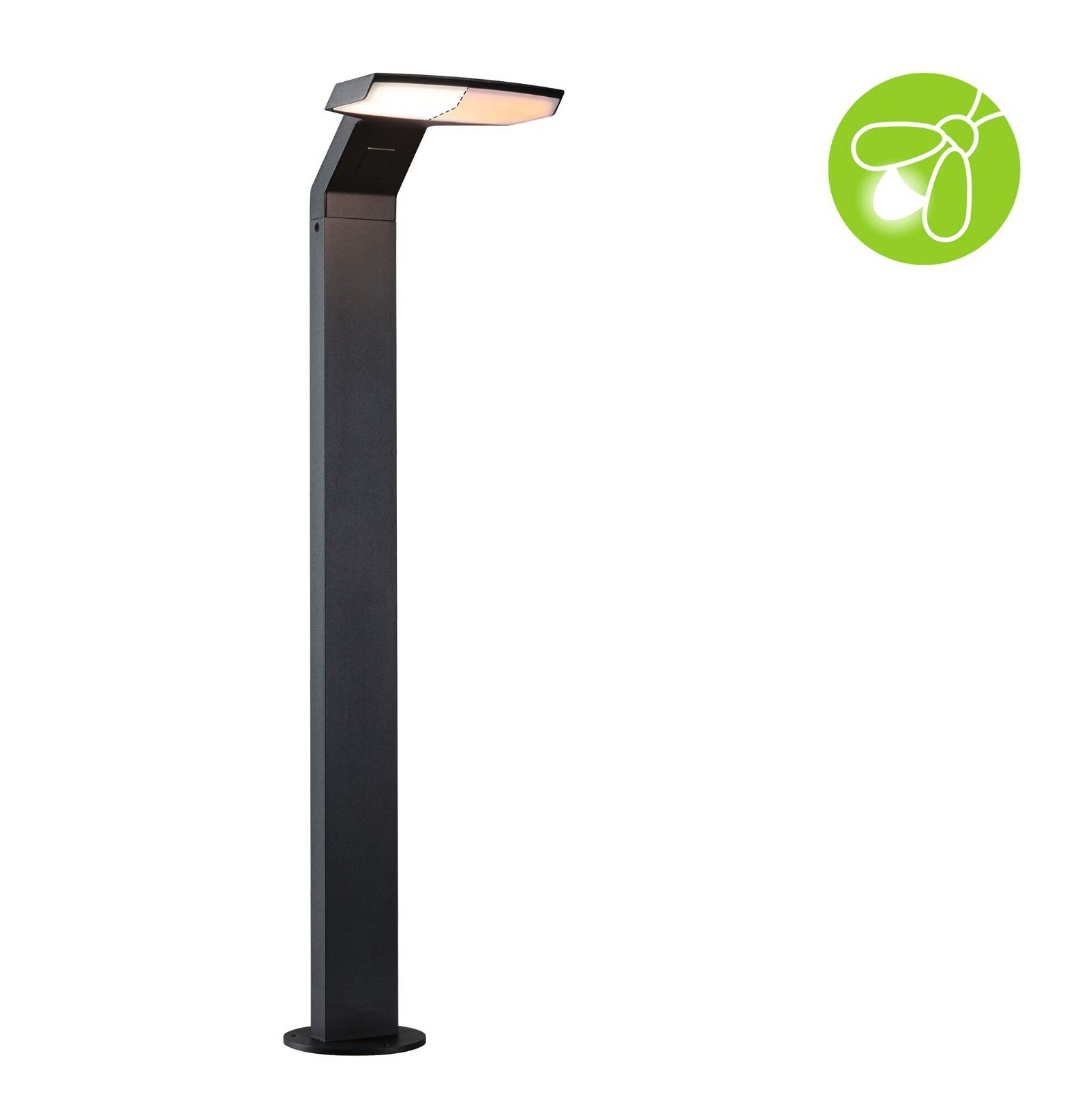 P 94829 LED stojací svítidlo Zenera neláká hmyz IP44 670mm 2200 - 3000K 10W 230V antracit kov - PAULMANN