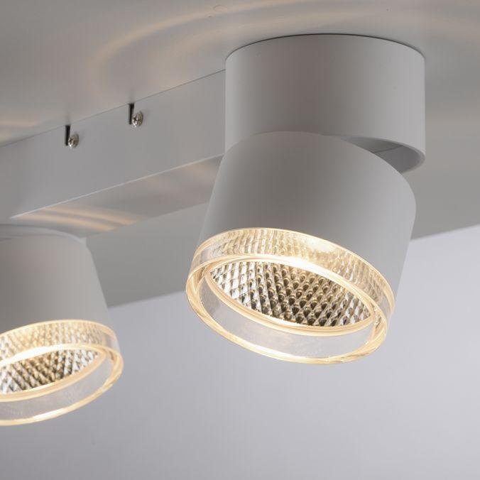 PN 6862-16 Paul Neuhaus LED stropní svítidlo PURE-NOLA bílé 2 ramenné otočné stmívatelné krokově stmívatelné 3000K - PAUL NEUHAUS (obrázek 4)