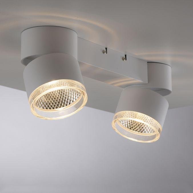 PN 6862-16 Paul Neuhaus LED stropní svítidlo PURE-NOLA bílé 2 ramenné otočné stmívatelné krokově stmívatelné 3000K - PAUL NEUHAUS (obrázek 10)