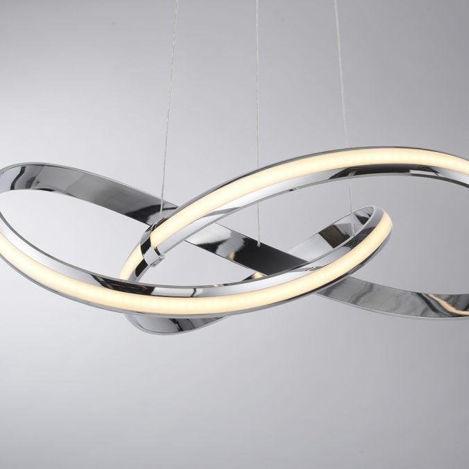 PN 8291-17 MELINDA LED závěsné svítidlo chrom stmívatelné paměťová funkce moderní SimplyDim 3000K - PAUL NEUHAUS (obrázek 8)