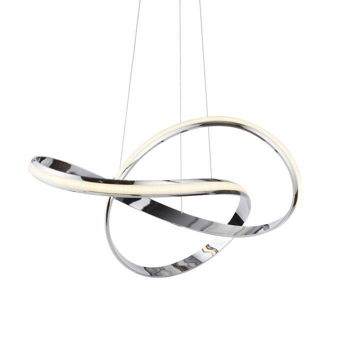 PN 8291-17 MELINDA LED závěsné svítidlo chrom stmívatelné paměťová funkce moderní SimplyDim 3000K - PAUL NEUHAUS (obrázek 9)