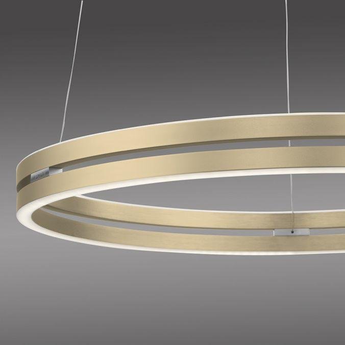 PN 2551-60 Paul Neuhaus LED závěsné svítidlo PURE-E-LOOP elektricky nastavitelná výška 2700-5000K zlatá slonová kost - PAUL NEUHAUS (obrázek 4)