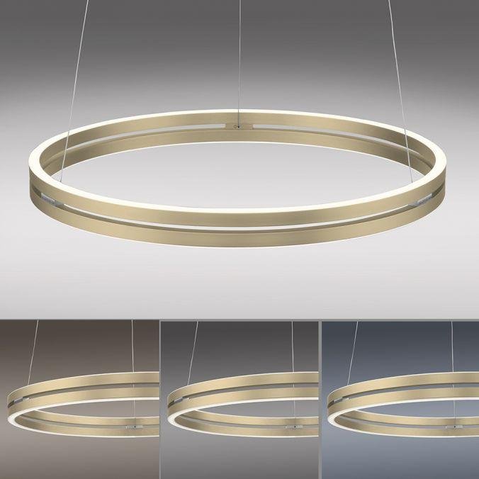 PN 2551-60 Paul Neuhaus LED závěsné svítidlo PURE-E-LOOP elektricky nastavitelná výška 2700-5000K zlatá slonová kost - PAUL NEUHAUS (obrázek 5)